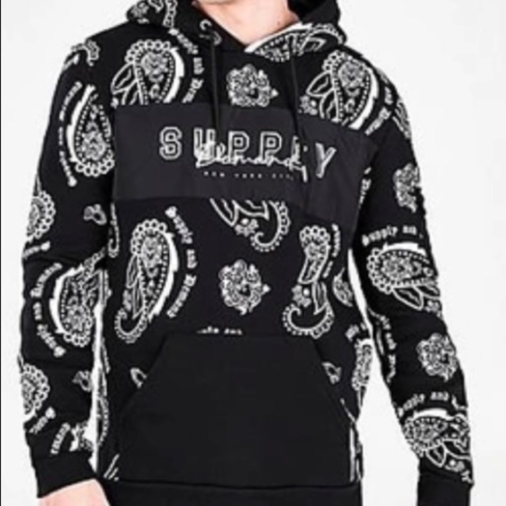 NWOT Supply & Demand Pullover Hoodie